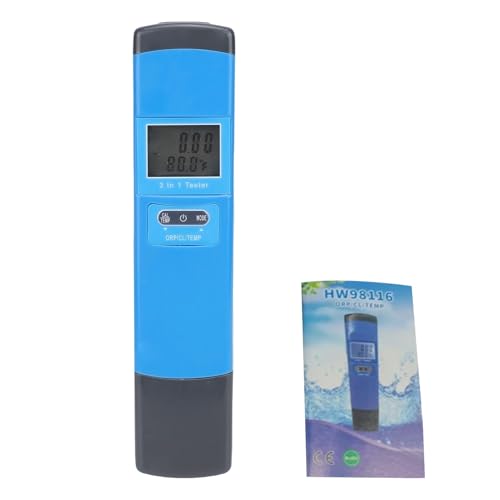 Probador Digital de Calidad del Agua Monitor OPR CL Confiable para la Temperatura del SPA de la Piscina, Probador Portátil para Piscinas Públicas