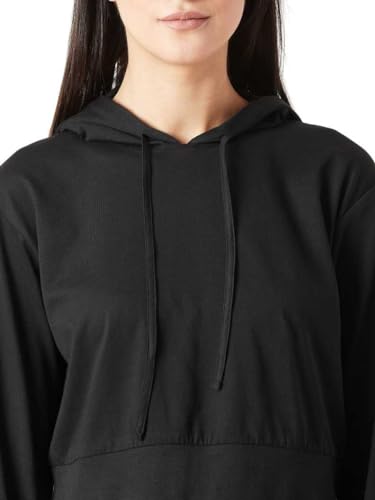 Image of Girls and Womens Long Sleeve Casual Solid Crop Top Hoodies (Foe Summer and Winterwear Both)