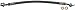 Dorman H621389 Rear Passenger Side Brake Hydraulic Hose Compatible with Select Kia Models