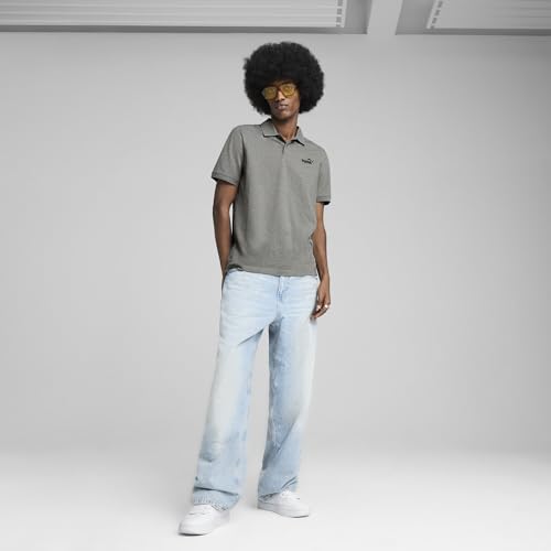 Image of Puma Men Cotton Solid Regular Fit Polos