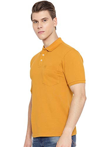 Image of CHKOKKO Men's Polo Cotton Regular Fit Half Sleeves T-Shirt with Pocket