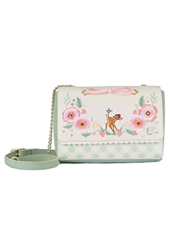 Loungefly Disney Bambi Springtime Gingham Crossbody