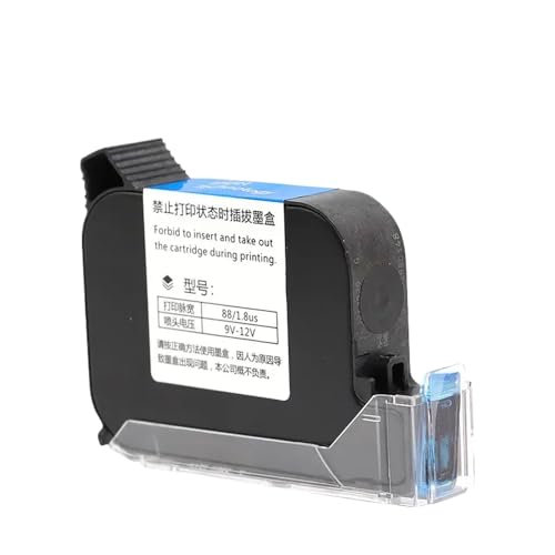 Cartouche d'encre 12.7mm noire 2588 JS12 pour imprimante portable