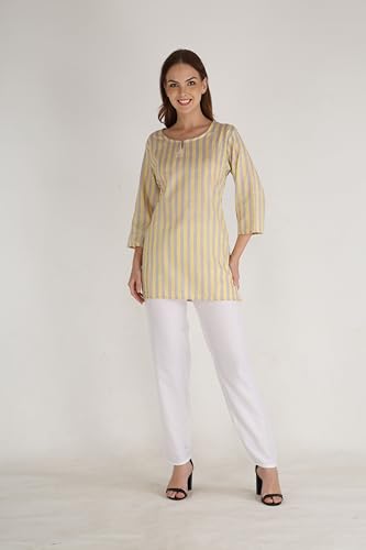Image of Women's Cotton Straight Kurta with Pant