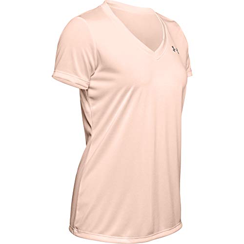 Image of Under Armour Womens Tech V-Neck Twist Short-Sleeve T-Shirt