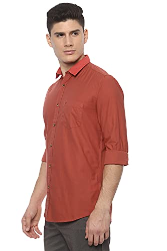 Image of Van Heusen Formal Checkered Shirt for Men| Premium Cotton| Full Sleeves| Slim Fit |Breathable Fabric