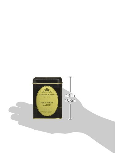 Harney Sons Very Berry Matcha Tea Berry Flavored 4 oz Tin — view 8