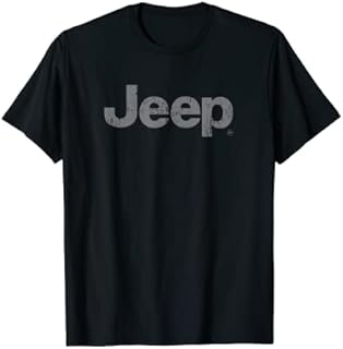 Jeep Iconic Distressed Logo T-Shirt