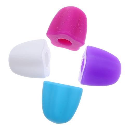 NULYLU 4pcs Toothpaste Prank Arm Hammer Toothpaste Cover Squeeze Dispenser for Home Use
