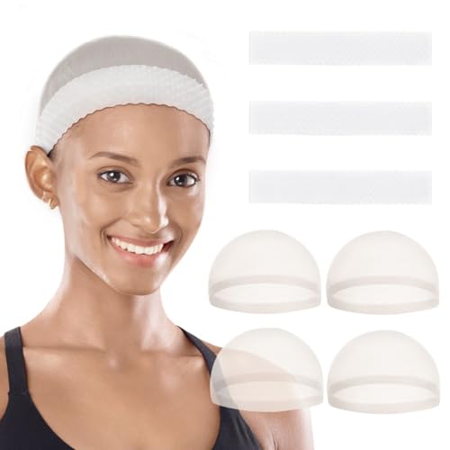 Bonnet de perruque en silicone antidérapant lot de 3 pour perruques lace wig