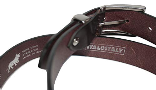 ITALOITALY - Cintura in Cuoio con Passante in