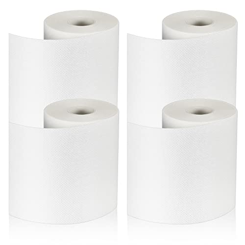 Timgle 4 Rolls Soft Fabric Cloth Adhesive Tape 4 Inch By 10 Yards Self Adhesive Bandage Wrap Non Woven Cloth Tape First Aid Tape Wound Tape For Sports, Sensitive Skin, Ankle Sprains, Swelling #TOP26