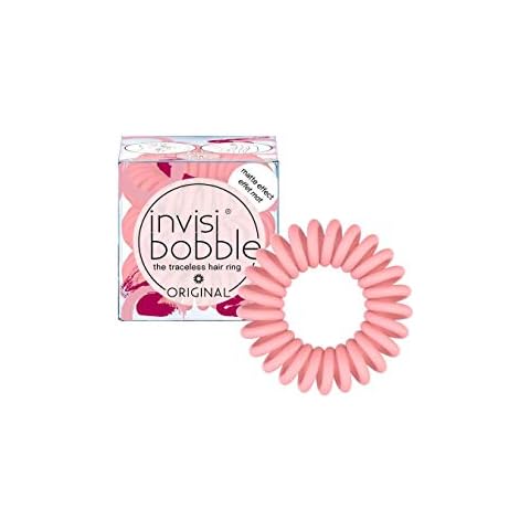 Invisibobble Original Matte Pink Hair Ties Cover