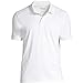 Lands' End Mens Rapid Dry Short Sleeve Classic Fit Polo Shirt White Regular X-Large