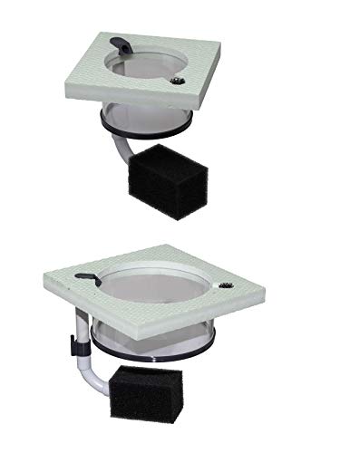 BAM schwimmender Aufzuchtring inkl. Filter zum Aufziehen von Jungfischen - Ablaichkasten