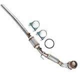 Direct Fit Exhaust Replacement Catalytic Converter Flex Pipe Repair Kit Compatible with Volkswagen Beetle 2014-2018, Compatible with Jetta 2014-2018, Compatible with Passat 2014-20171.8L 2.0L I4