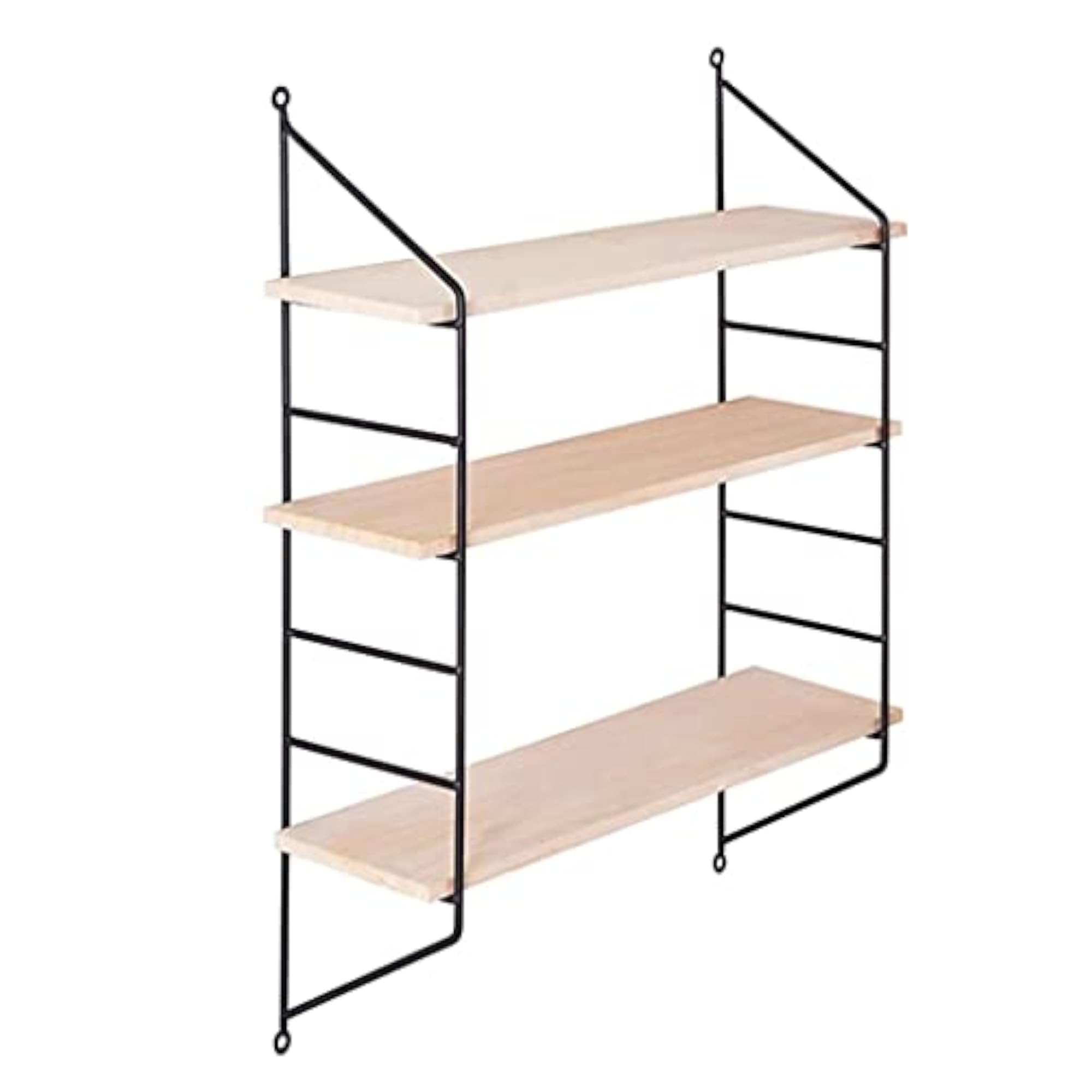 3 Layer Wall Hanging Wooden Shelves for Home Decor