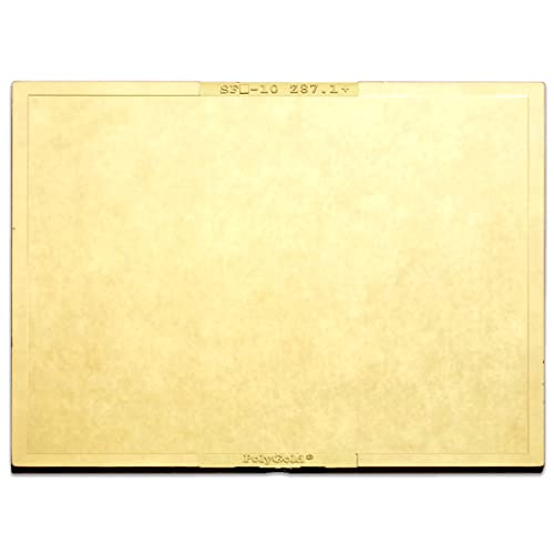 Radnor 4 1/2'' X 5 1/4'' Shade 10 Gold-Coated Poly
