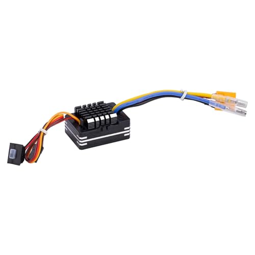 ESC 80A Impermeable con BEC 5A para Crawlers RC Capra y MST en Rutas de Barro y Agua