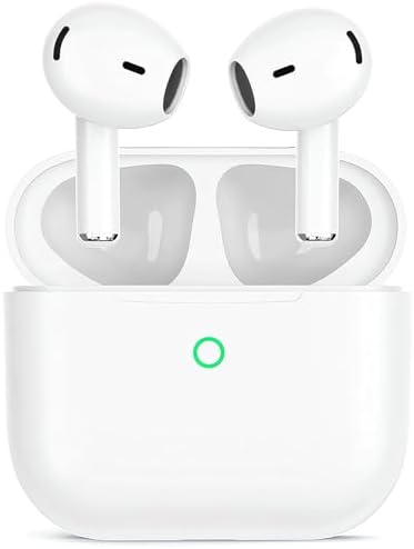 Wireless Earbuds, Bluetooth 5.4 in Ear Headphones with Noise Cancelling Mic, 48H Playtime HiFi Stereo Bluetooth Earphones, IPX8 Waterproof Touch Control True Wireless Headphones for iPhone/Android/IOS