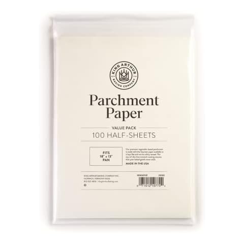 King Arthur Pre-Cut Baking Parchment Paper Cover