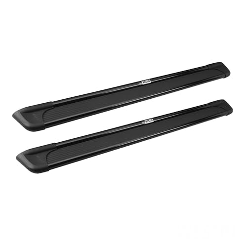 Westin 27-6145 Sure-Grip Running Boards Aluminum Black Pair 93 in.