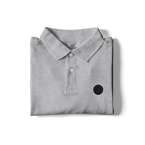 Camisa Polo Basic Mescla - Polo Match (Cinza, G)