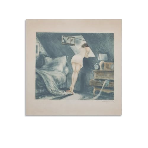 Impression sur toile Louis Icart œuvre d'art murale de qualité