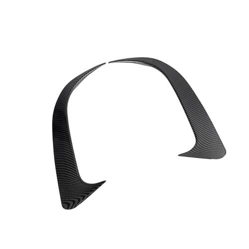 Partuto 1 Pair Car Rear Bumper Spoiler Air Vent Outlet Cover Trim Carbon Fiber Pattern for Mercedes-Benz CLA250 CLA45 CLA200 Replacement by Partuto - Used condition - US$15.23