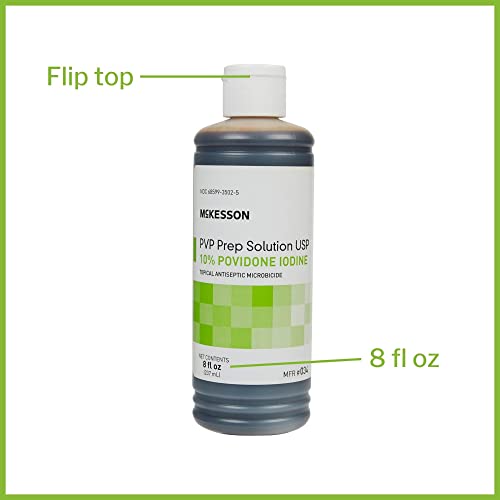 McKesson PVP Prep Solution USP, Non-Sterile, 8 oz, 1 ct | 10% Povidone-Iodine - image 5
