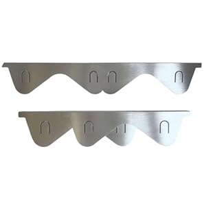 Uhngw Herdlücken Cover Edelstahl 2er Set