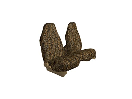 Durafit Seat Covers F286-CL-V Made for -2002-2003 Ford Ranger XLT Pickup 60/40 Bench Seat Custom Seat Covers with Opening Console, Conceal Camo Automotive Twill