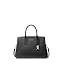 Silver-tone Hardware/Black