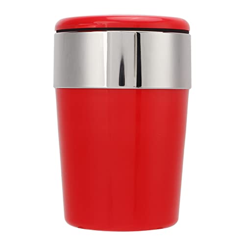 Phefop Cendrier, Seau à Cendres, Dessus de Table, avec Couvercle, Bac à Cendres, Hermétique, pour Voitures, Grande capacité, étanche, Résistant aux Odeurs, pour Une Utilisation