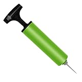 U-M Air Pump Football Soccer Swimming Ring Air Pump Inflatable Ball Reusable Plastic Hand Air Pump with Inflating Gas Needle Adaptor Durable