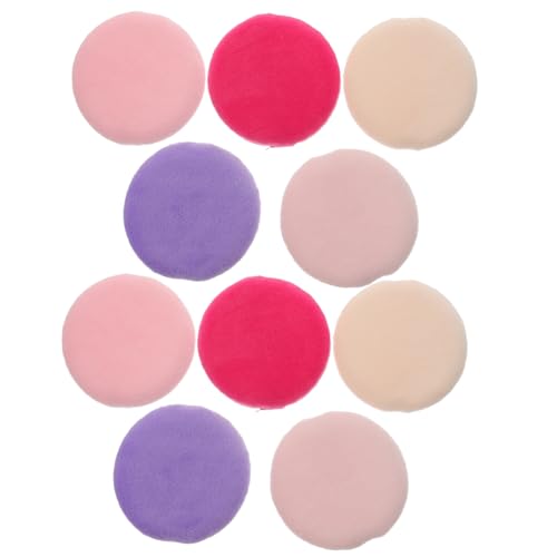 ARTSEWPLY 2Boxes Women Powder Puff Applicators of Makeup Tools for Loose and Mineral Powder Color Safe Gentle for All Skin for Highlight Blush Application Color