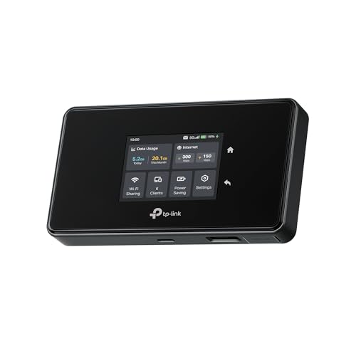 Amazon | TP-Link 5G モバイルWi-Fi ルーター Wi-Fi 6E トライバンド
