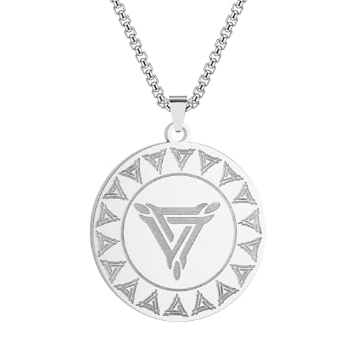 Pendentifs colliers slaves et vikings Valknut à porter au quotidien