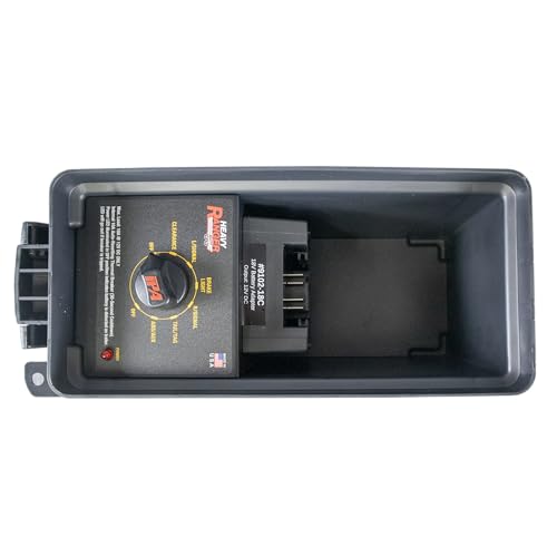 Image of Innovative Products of America Heavy Ranger MUTT Portable Trailer Light Tester for 7-Way Round Pin (SAE J560) Commercial Tractor Trailers (Compatible with Milwaukee 18V Batteries)