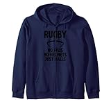 Rugby No Pads No Helmets Just Balls . Sudadera con Capucha