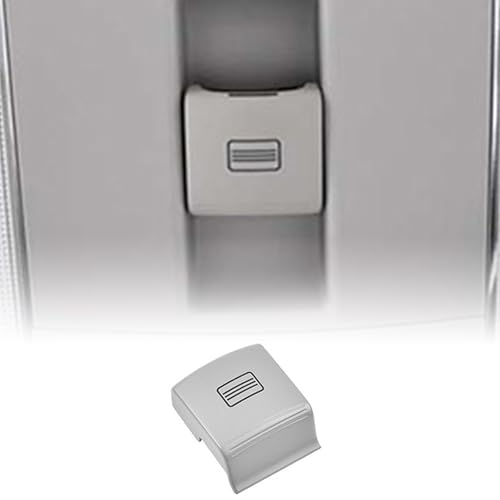 Car Inner Sunroof Switch Button Cover Cap for Benz S CL Class W221 2006-2013 Gray/Yellow/Black
