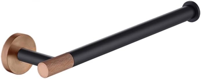 Black Rose Gold Wall Mounted Soap Dish Towel Ring Robe Hook Toilet Paper Holder Kitchen Facilities Hardware Bathroom Accessories,Paper Holder (Towel Ring a)