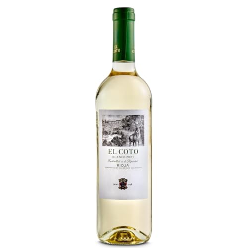 El Coto Blanco | Vino Blanco DOC Rioja | Variedad Viura, Verdejo y Sauvignon Blanc | Fresco, Fino y Afrutado | 750 ml