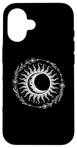 Sun Galaxy Night Sky Moon Lunar Stars Love �X�}�z�P�[�X iPhone 16 �p