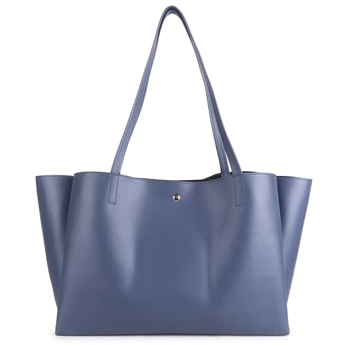 Image of Pure Vegan Leather Tote Bag for Women, Fully Embossed, Handbag, Shoulder Bag, Black