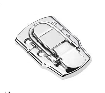 Kfgisd 6450 76 2Pcs For Chest Box Case Suitcase Tool Clasp Cabinet Fitting Lock Belt Hasp Buckle Hardware,Snap Locks(6450 76)