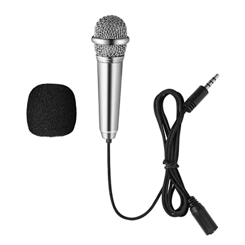 ARTIBETTER Mini Microfone para O Telefone Portátil Gravação de Voz Cantando Mic Handheld para Celula