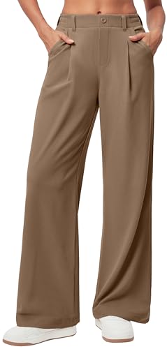Ewedoos Wide Leg Dress Work Pants for Women Business Casual Office Outfits