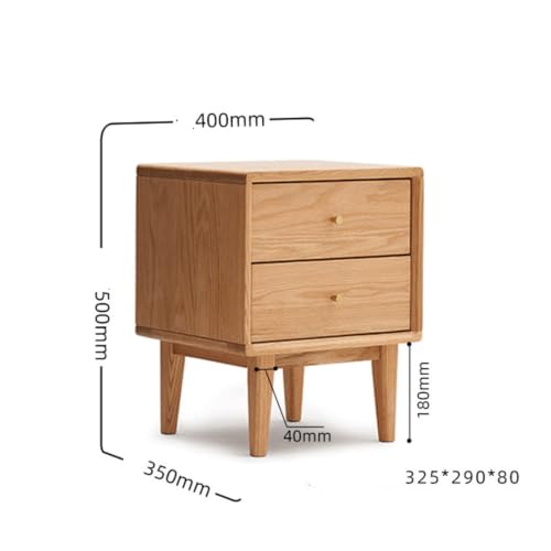 Table de Chevet compacte marron et table d'appoint de salon