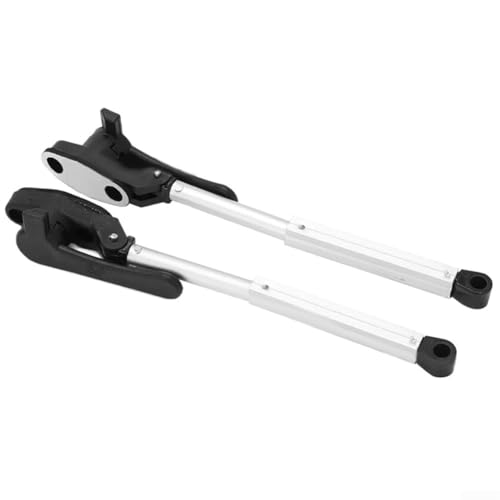 Vérin télescopique pour camping-car, yacht, vérin à gaz en alliage d'aluminium avec verrouillage de sécurité, mécanisme de maintien automatique du couvercle ouvert, support de bras de levage de trappe